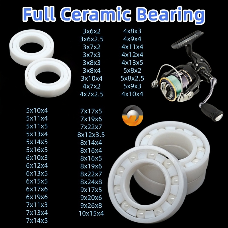 Fly Reel - 1 шт. MR84CE 4x8x3 мм подшипники