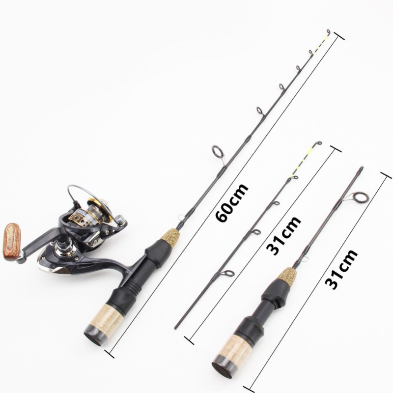 60 см, 2 наконечника, комбинир – обзор и цена Ice Fishing Reel