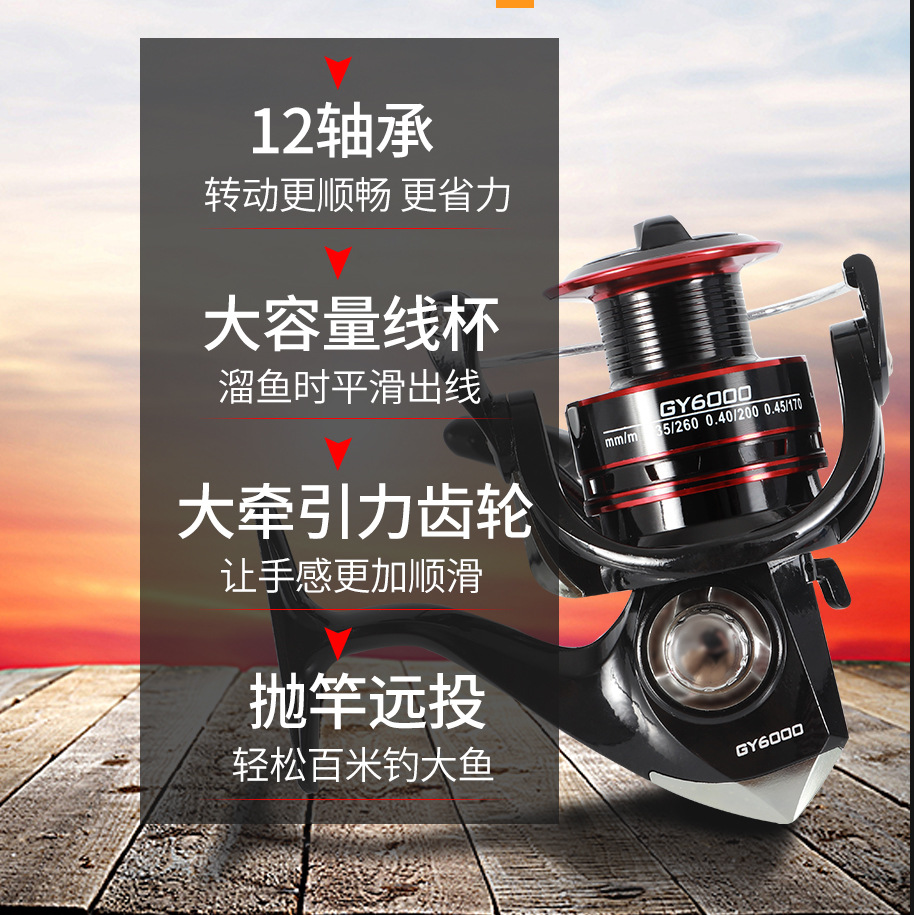Спиннинговая катушка серии Gy  – обзор и цена Ice Fishing Reel