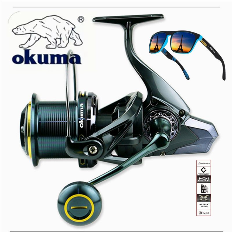 Рыболовная катушка OKUMA 9000- – обзор и цена Reel Drag Knob